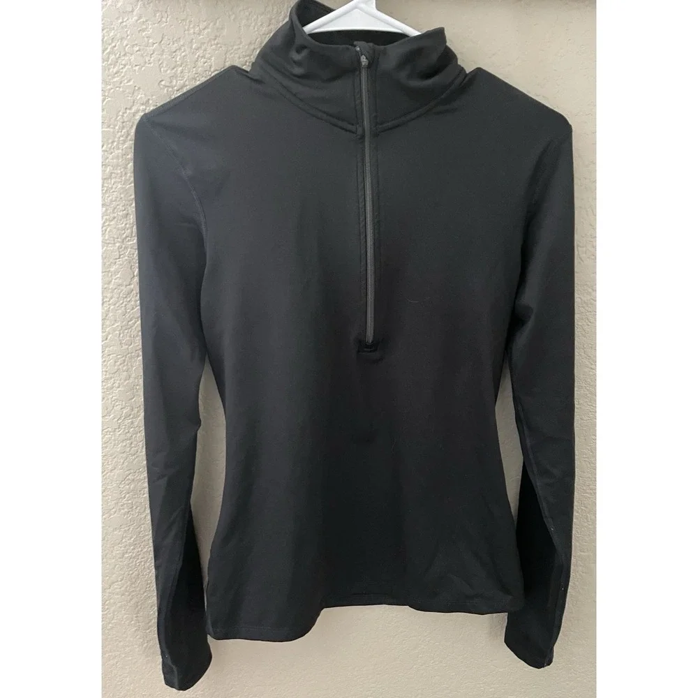 Nike Womens Dri-Fit 1/4 zip top long sleeve Medium